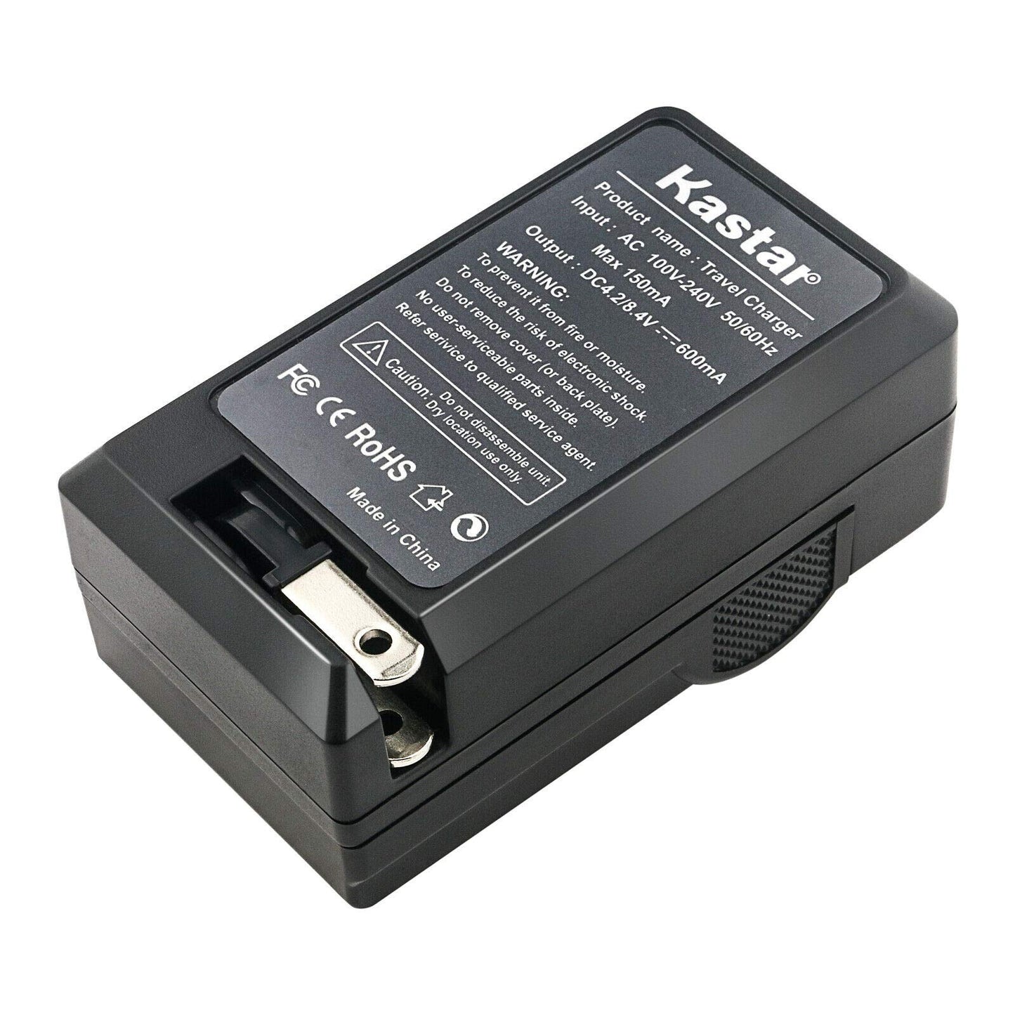 Kastar 3-Pack NP-FV100 Battery and AC Wall Charger Replacement for Sony DCR-SX43, DCR-SX44, DCR-SX45, DCR-SX53, DCR-SX63, DCR-SX65, DCR-SX73