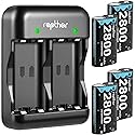 Rapthor 4X 2800mAh Rechargeable Battery Pack for Xbox One/Series Controller, High Power Battery Pack with Fast Charger for Xbox One/Xbox Series