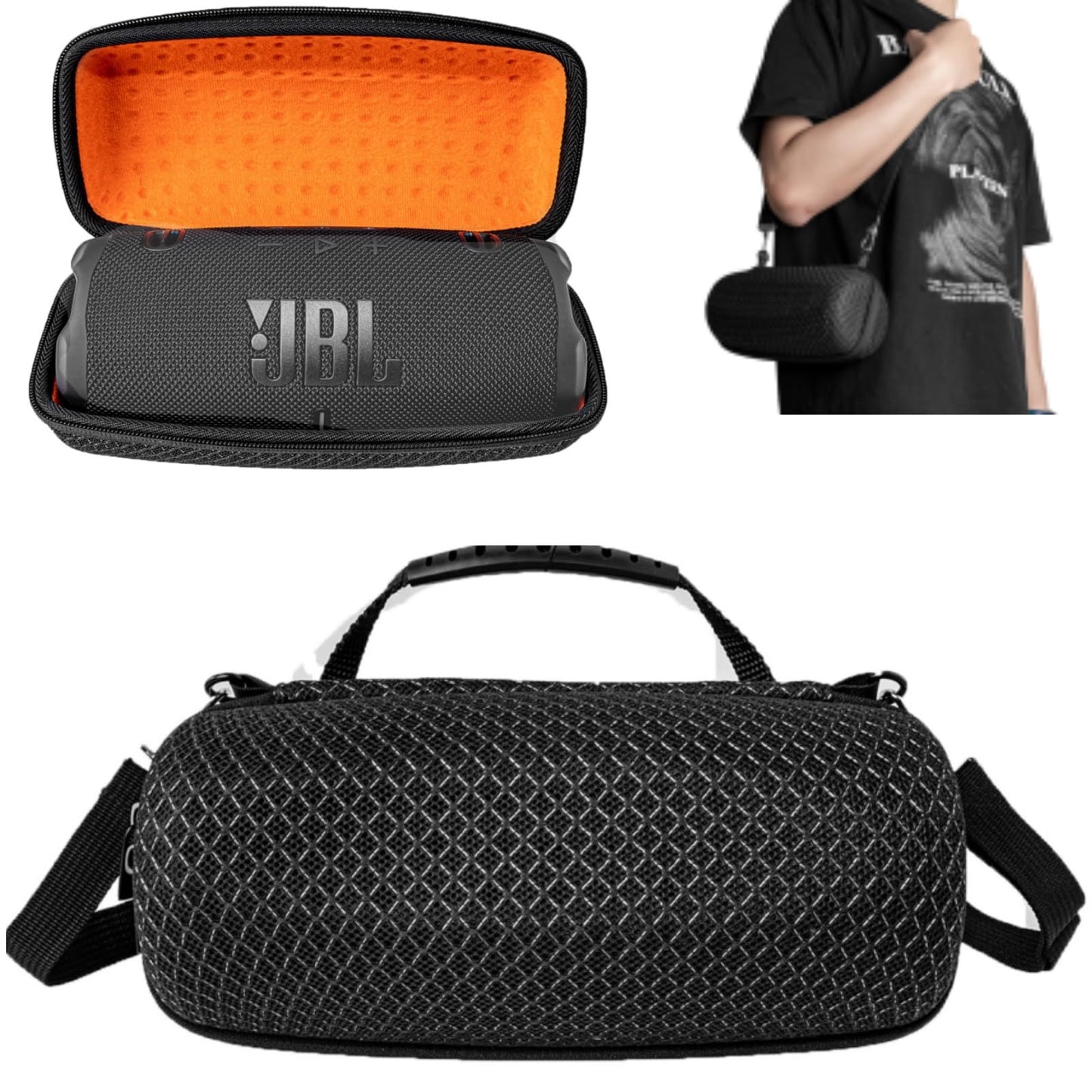 Ferbao Carrying Bag for JBL Charge 6 Speaker,Hard Travel Case for JBL Charge 6