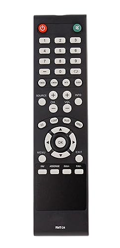 Replace Remote Control RMT-24 RMT24 fit for Westinghouse TV DW39F1Y1 DW46F1Y2 DW50F1Y1 DWM32H1A1 DWM32H1G1 DWM32H1Y1 DWM40F1A1 DWM40F1Y1 DWM40F1Y1C