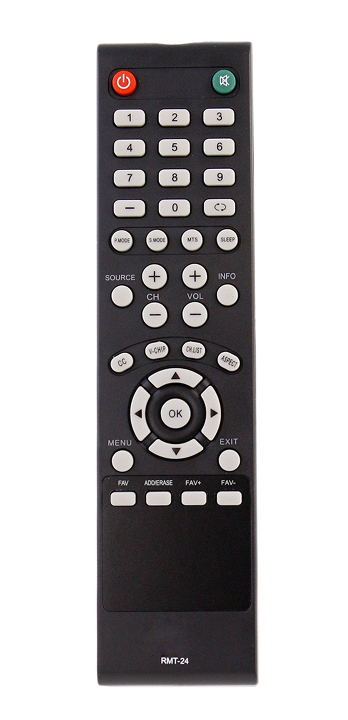 Replace Remote Control RMT-24 RMT24 fit for Westinghouse TV DW39F1Y1 DW46F1Y2 DW50F1Y1 DWM32H1A1 DWM32H1G1 DWM32H1Y1 DWM40F1A1 DWM40F1Y1 DWM40F1Y1C