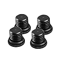 SmallRig M12 Rod End, Protective Rod Cap, Stopper Screw for 15mm Rod Support DSLR Rig Rail Clamp, 4pcs Pack - 1617