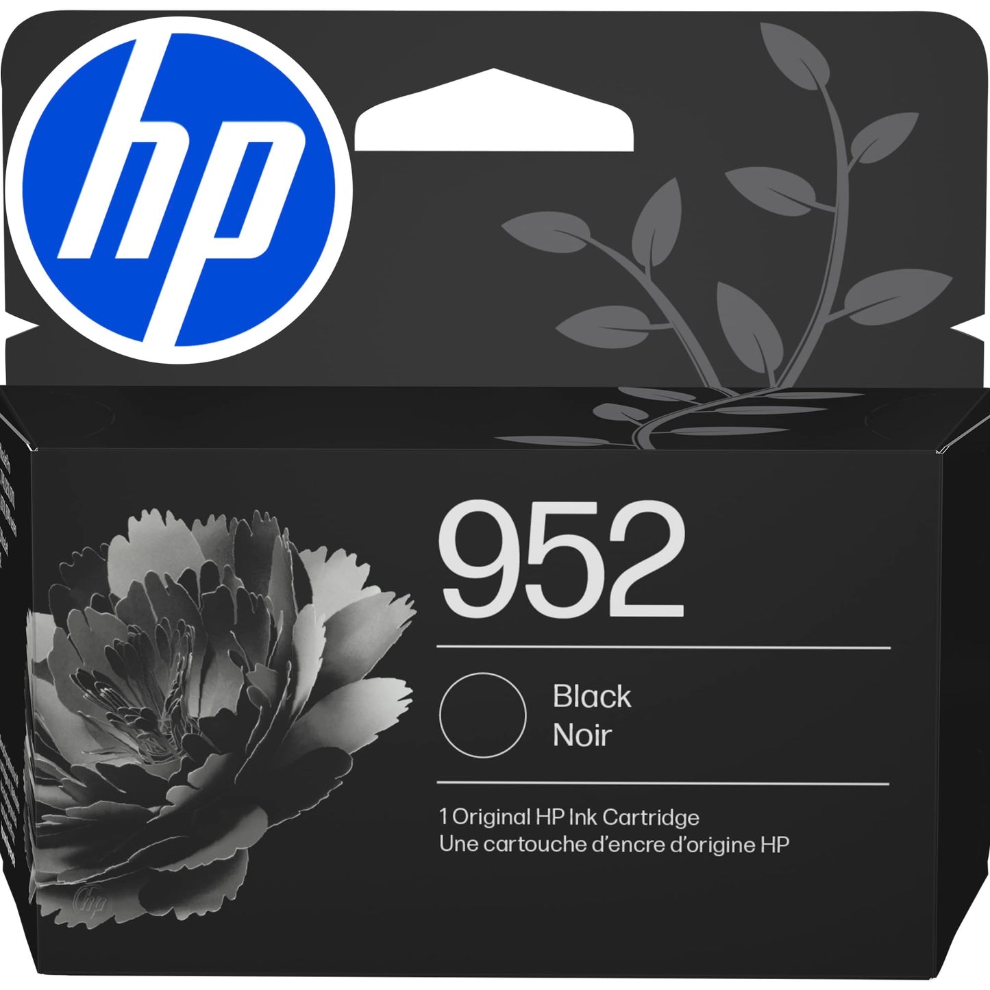 HP 952 Black Ink Cartridge | Works with OfficeJet 8702, Pro 7720, 7740, 8210, 8710, 8720, 8730, 8740 Series | F6U15AN