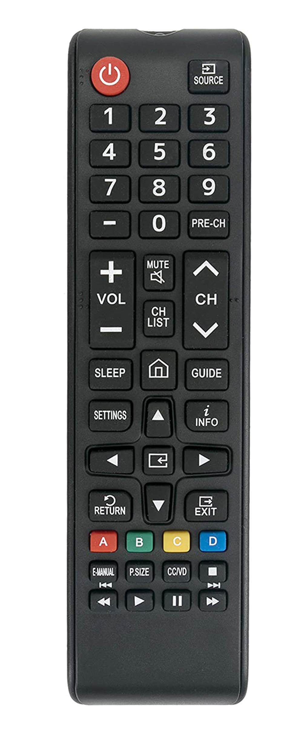 Universal Remote Compatible for Samsung Series NU6900 UN43NU6900 UN50NU6900 UN50NU6900BXZA UN50NU6900FXZA UN55NU6900 UN55NU6900FXZA UN65NU6900