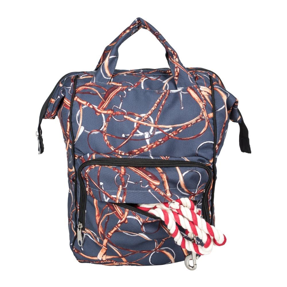 AWST Snaffle Bits Backpack and Laptop Case Navy