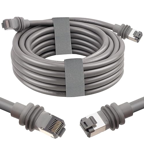 MOOKEERF 20FT Starlink Gen 3 Cable for Starlink Standard Generation 3,Cat 6 26AWG Pure Copper Waterproof Satellite Replacement Standard V3 Cable