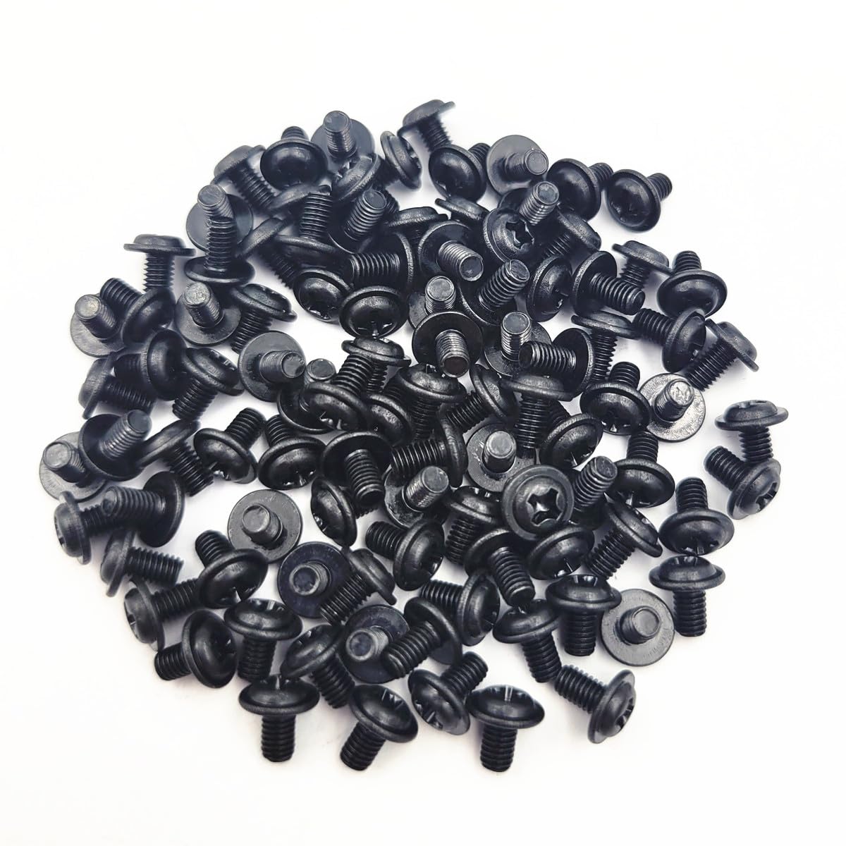 200Pieces 2.5inch SSD Mounting Screws M3x5mm Pan Head Phillips Drive Screws with Screwdriver