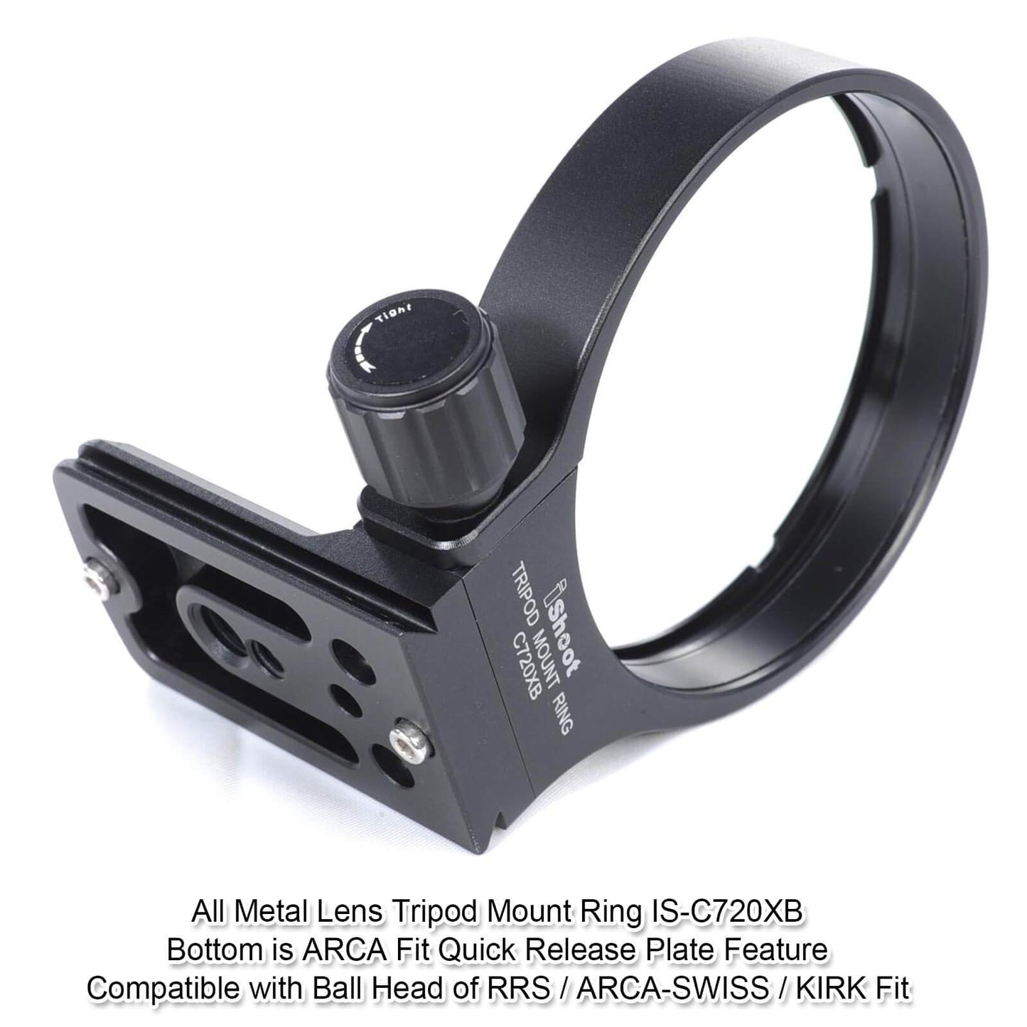 Tripod Mount Ring, iShoot 78mm Lens Collar Support for Canon EF 70-200mm f/2.8L is/II/III USM, 100-400mm f/4.5-5.6L is USM and 300mm f/4L is USM Lens