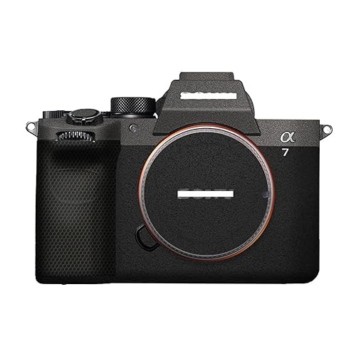 Mebont Anti-Scratch Camera Cover Skin Sticker for Sony A7M5 Camera Body Protector Film Anti-Wear Skin Protective Decoration(Matte Gray Top Frosted