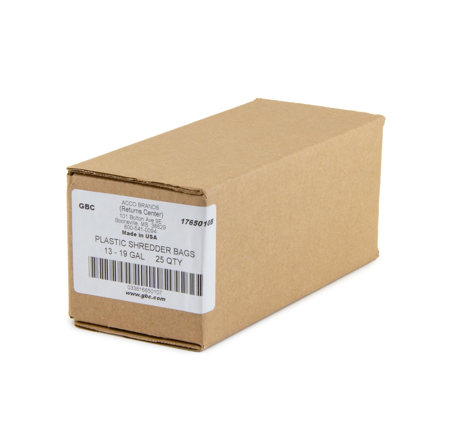 GBC Swingline Shredder Bags, Plastic, 13-19 Gallon, For 300X/300M, 25/Box (1765010)