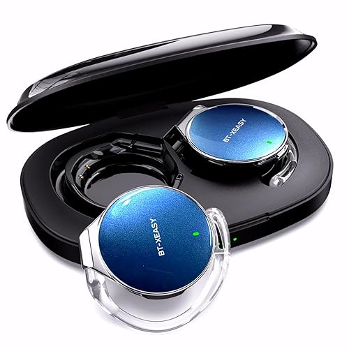 BEVCEFCC Wireless Earbuds with Ear Hooks Bluetooth 5.4, Open-Ear Sports Headphones Secure Fit, 52Hrs Headset with Mic, Dual Device Earbuds…