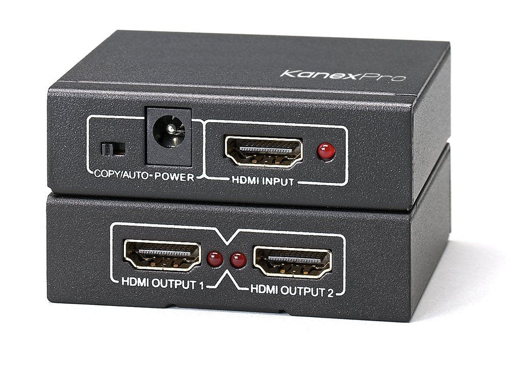 Kanex Pro SP-HD1X24K 4K HDMI 2-Port Splitter,BLACK