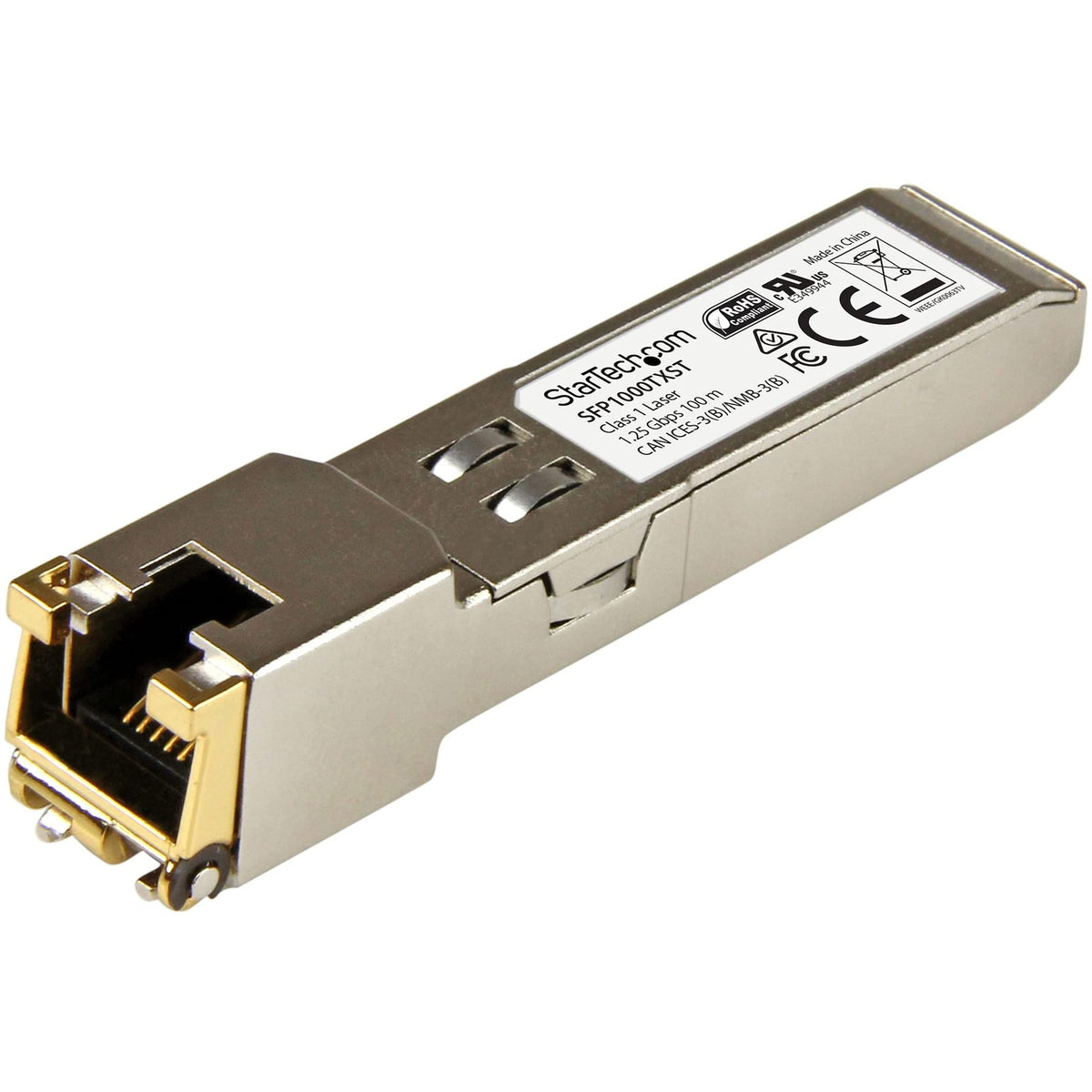MSA UNCODED SFP - 1000BASE-TX 1GBPS - 1GBE Module - 1GE GIGABIT ETHERNET SFP CO