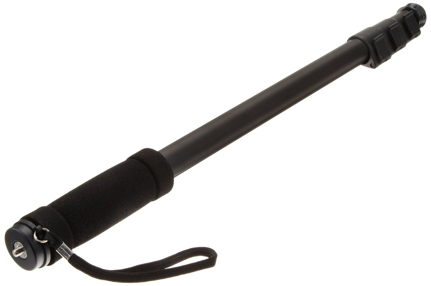 Amazon Basics 67-Inch Portable Monopod for Video Cameras with Carrying Case, Extendable, Rubber Foot, Black