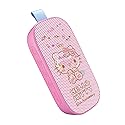 Hello Kitty 50th Anniversary Bluetooth Portable Speaker - Rechargeable Battery, Dynamic Audio, Carry-On Strap, Cute Pink Design for Travel, Parties