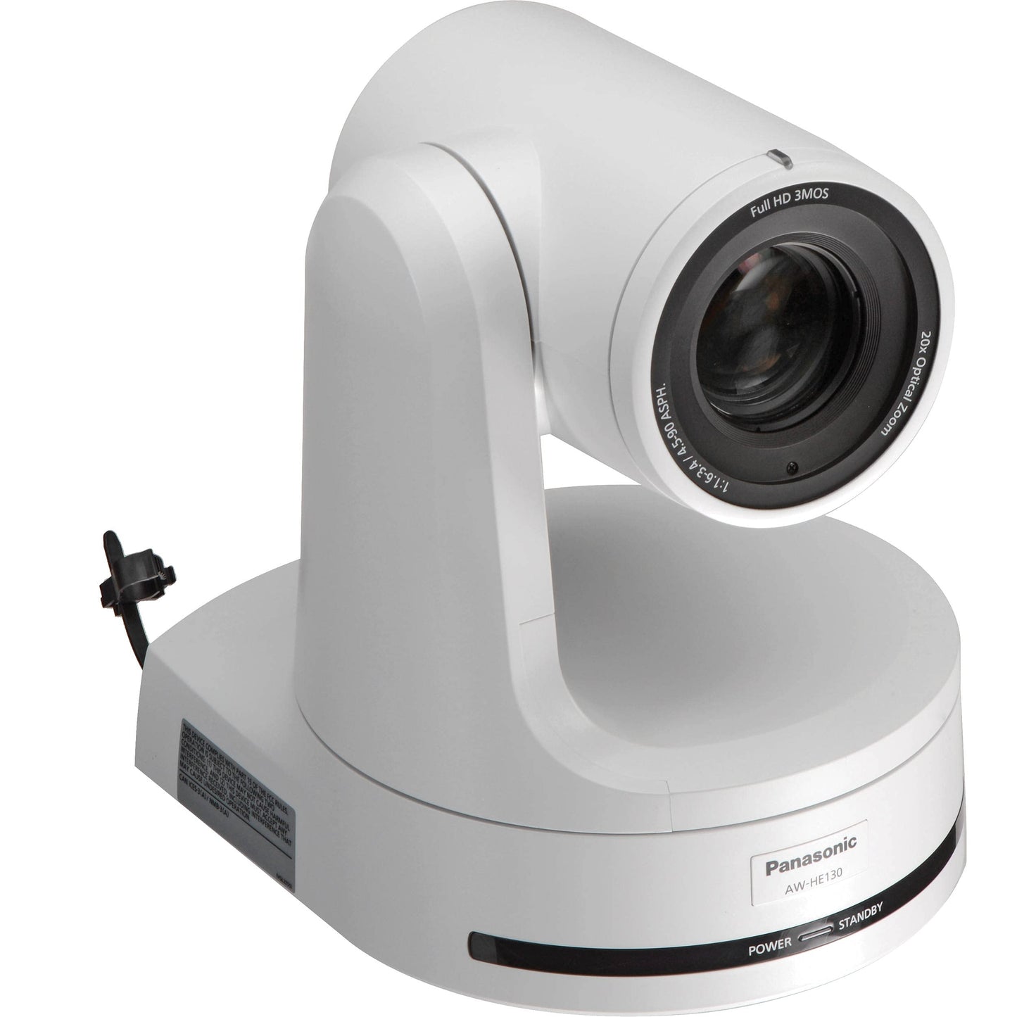 Panasonic AW-HE130 HD Integrated PTZ Camera (White) + Lens Cleaning Set - Base Bundle