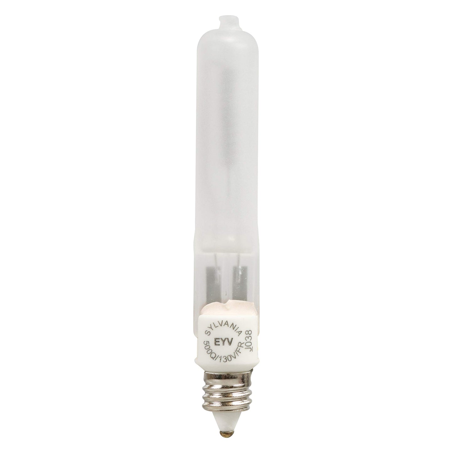 Sylvania T12 Halogen Tube Light Bulb, 500W, Single-End Mini Can Screw Base, 10000 Lumens, 2950K, 100 CRI, White (58768)