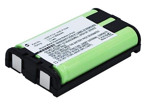 Rayovac RAY193 Cordless Phone Battery Ni-MH, 3.6 Volt, 830 mAh - Ultra Hi-Capacity - Replacement for PANASONIC HHR-P104, Sony MDR-RR800/900 Series