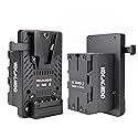 KOCACKOO Fully decoded V-Mount Battery to BP-U30 Battery Conversion Adapter for Sony PXW-Z200/HXR-NX800 Camcorders