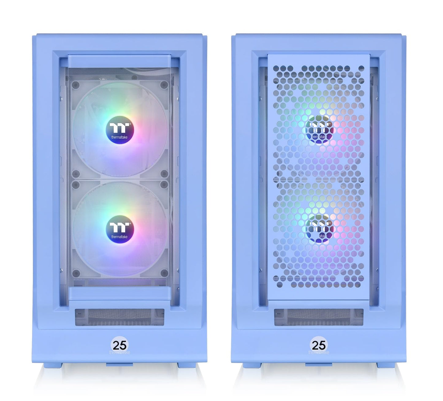 Thermaltake Ceres 350 MX/Hydrangea Blue/Mid Tower/CT140 ARGB Fan*2/CT140 Fan*1/Mesh & TG Front Panel/Hidden-Connector MB/CA-1Z3-00MFWN-00