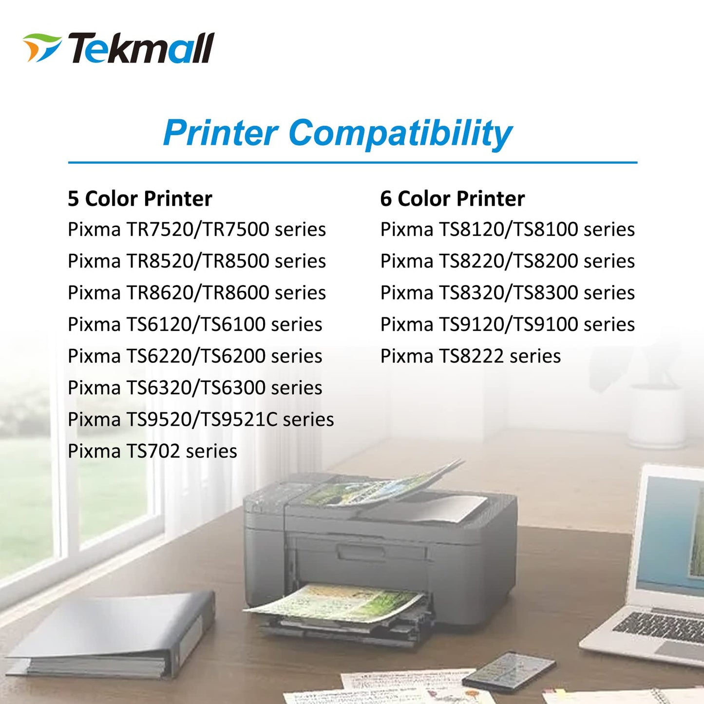 Tekmall PGI-280XL CLI-281XL Compatible Ink Cartridges