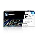 HP Original 501A Black Toner Cartridge | Works Color LaserJet 3600, 3800, CP3505 Series | Q6470A