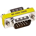 niceEshop HD15 (VGA) Male/HD15 (VGA) Male VGA Mini Gender Changer for PC (26256956)