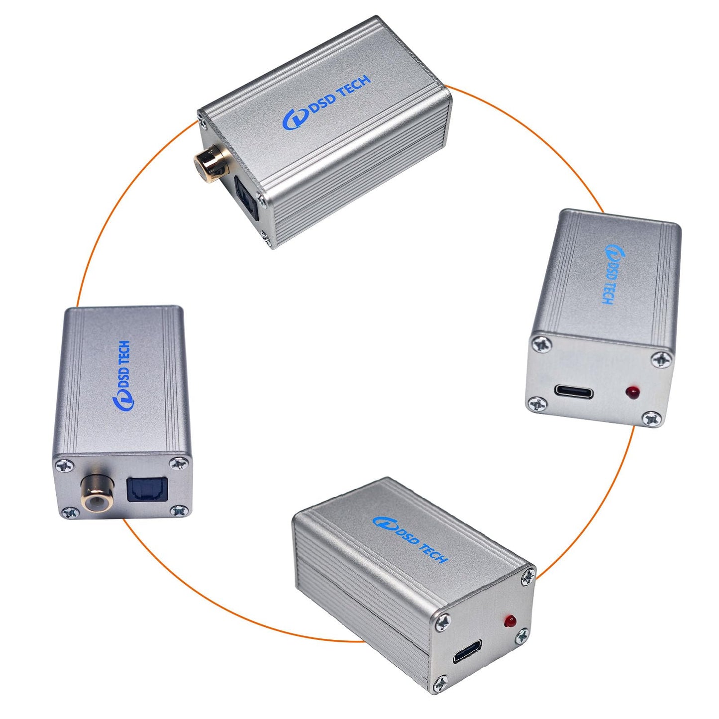 DSD TECH SH-AU01A USB to TOSLINK Coaxial Optical Audio Adapter