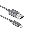 Moshi Integra USB-A to Lightning Cable 4 ft/1.2m, iPhone Charger, MFi-Certified, Ballistic NylonBraiding, Compatible with iPhone 12, AirPods Pro…