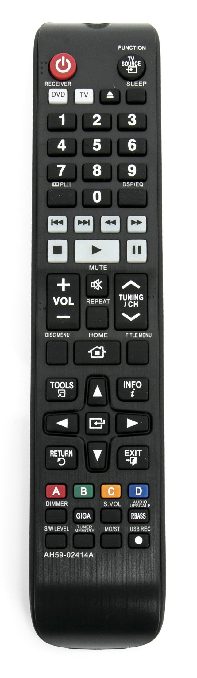 New Replaced AH59-02414A Remote Control for Samsung DVD Home Theater HTE450 HTE550 HTE550ZA HT-E450 HT-E550 HT-E550/ZA