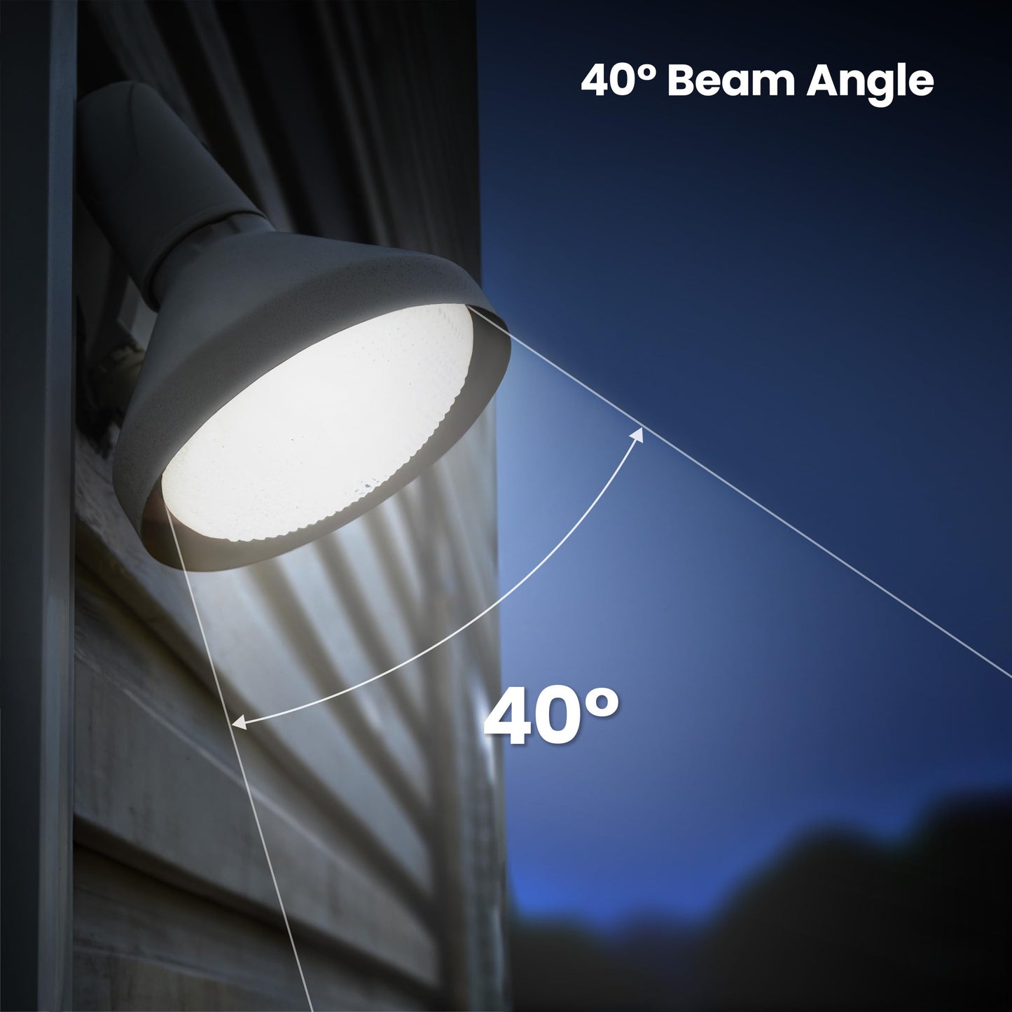 Feit Electric PAR38 LED Flood Light Bulb, 325W Eq, 5CCT, E26 Base