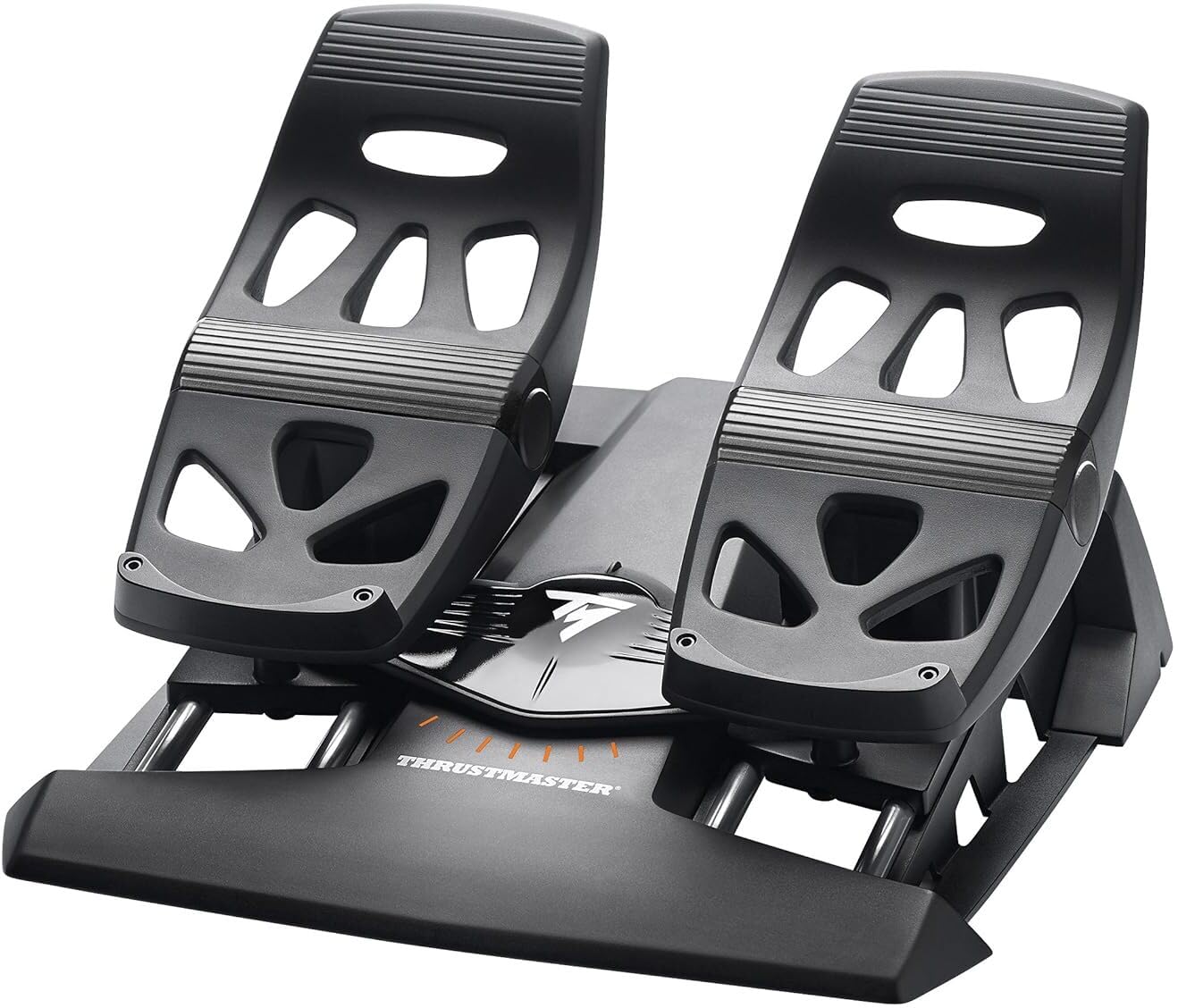 Thrustmaster TFRP Flight Rudder Pedals - Realistic Flight Simulator Controls with Sliding Rail System for Smooth Precision - Compatible with PS5, Xbox