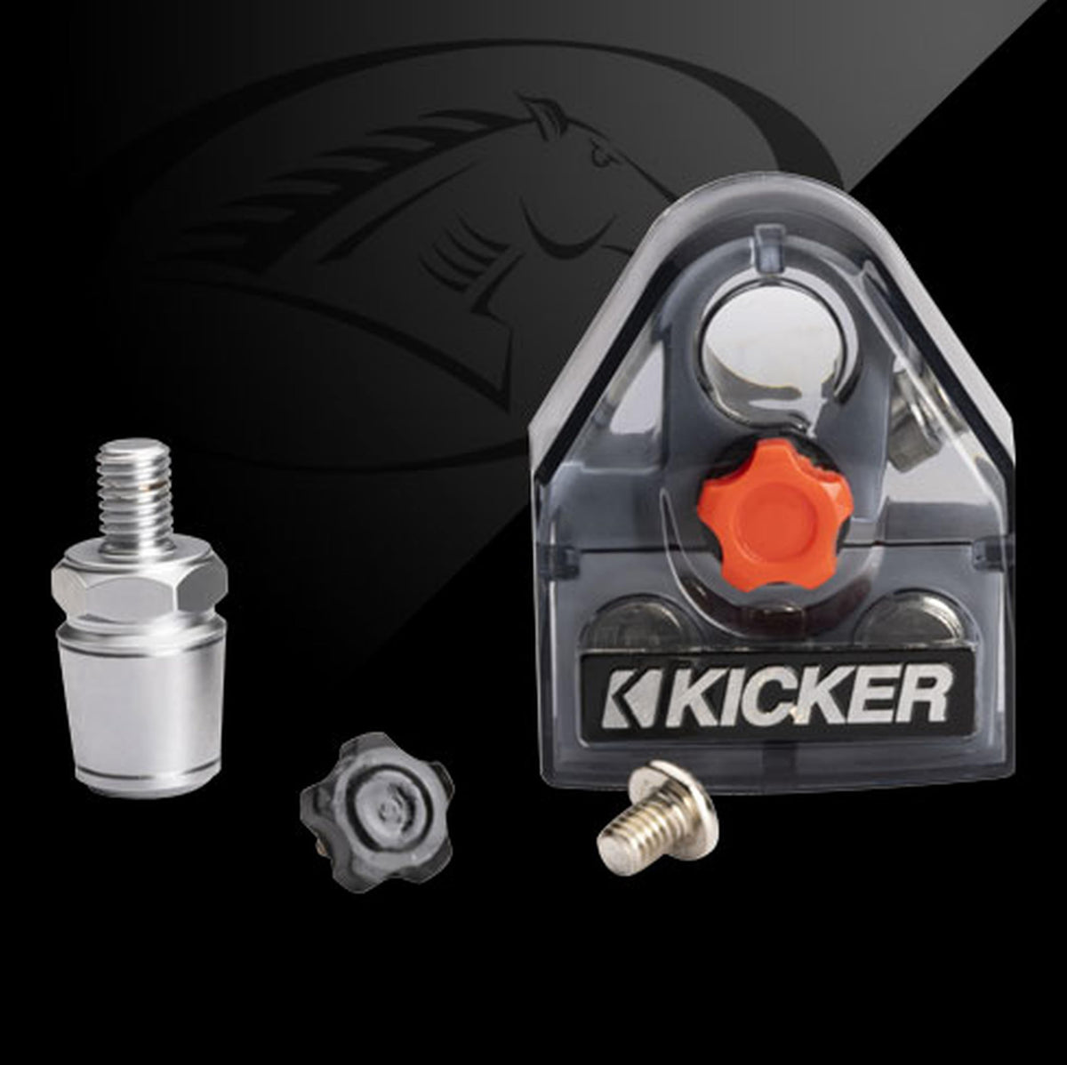 Kicker 50BT4S Warhorse Battery Terminal with Side Post Inserts, 4 Outputs