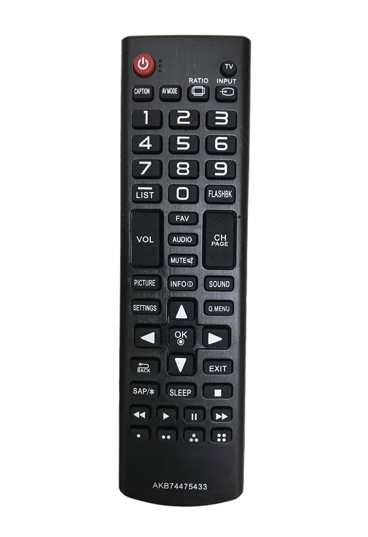 Replacement Remote Control for LG TV 43LH5700 47LB5900-UV 49LH5700-UD 32LH500B 32LH570B-UC