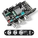 ZK-1001U Mono Amplifier Board, 100W Bluetooth5.3 Amplifier with TPA3116D2 Chip, Mini Amplifier with TWS Stereo Pairing, Treble and Bass for Home Audio