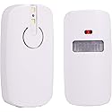 Power Gear Motion-Sensing Driveway Alarm, Battery Operated, Flashing LED Light, Wireless, Easy to Install, Home Protection, Indoor or Outdoor