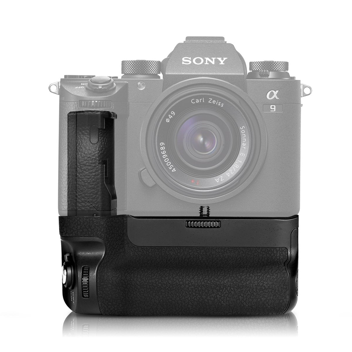 Meike MK A9 Professional Vertical Battery Grip for Sony A9 A7RIII A7III Camera Replacement for Sony VG-C3EM