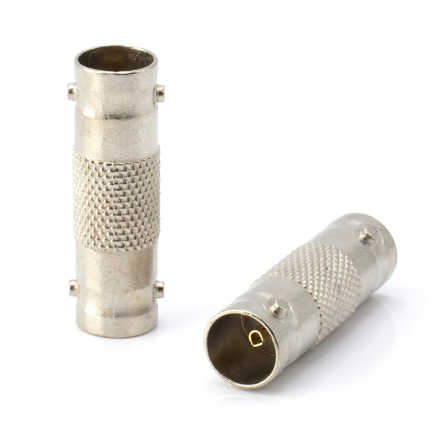 THE CIMPLE CO - BNC Connectors for Coaxial Cable - Female-to-Female Coax Couplers (Barrel Connectors) and Adapters for Security Cameras, CCTV, SDI