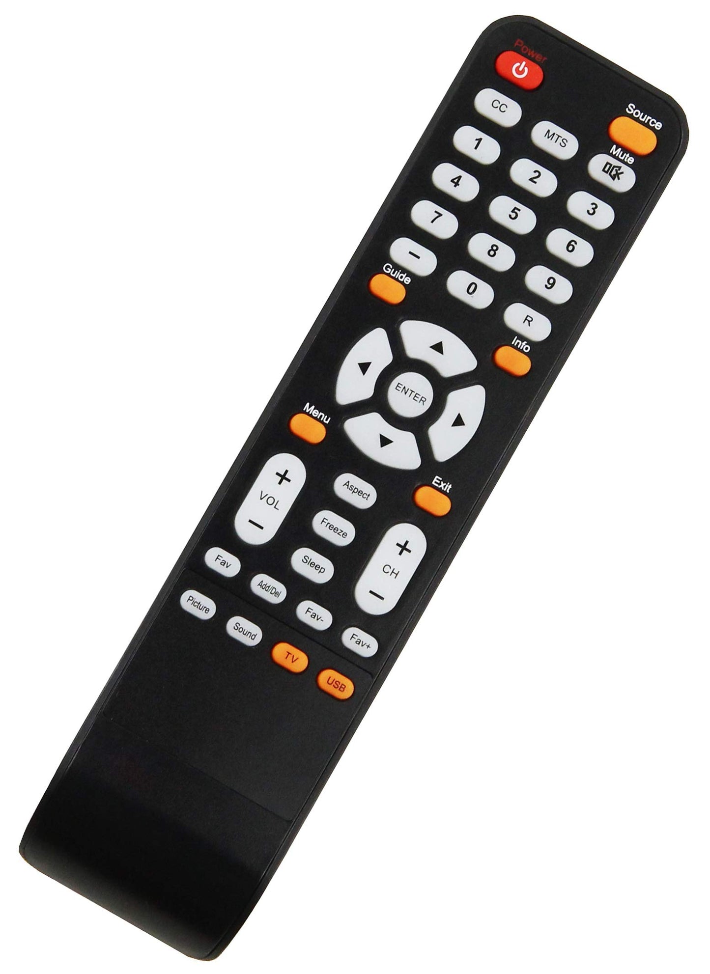 KR008Y008 Remote Control Replacement for Sceptre TV