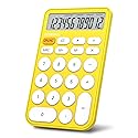 VEWINGL Standard Calculator, 12 Digit Large Display Desktop Calculator with Big Buttons for Office, School, Home & Business