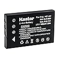 Kastar 1-Pack Battery Replacement for CAS101 (NP60), Creative Introduces Enhanced Divi CAM 428 Mini Digital Camcorder/Creative Vado HD Camera MP3