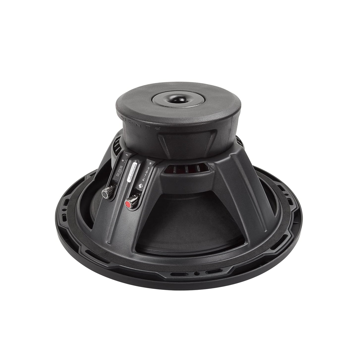Rockford Fosgate 1 P1S2-12 Punch P1 12" 2-Ohm Subwoofers and 1 P1G-12 Stamped Grille Insert