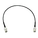 AV-Cables 12G 4K HD SDI BNC - BNC Cable 4855R Mini RG59 (6ft, Black)