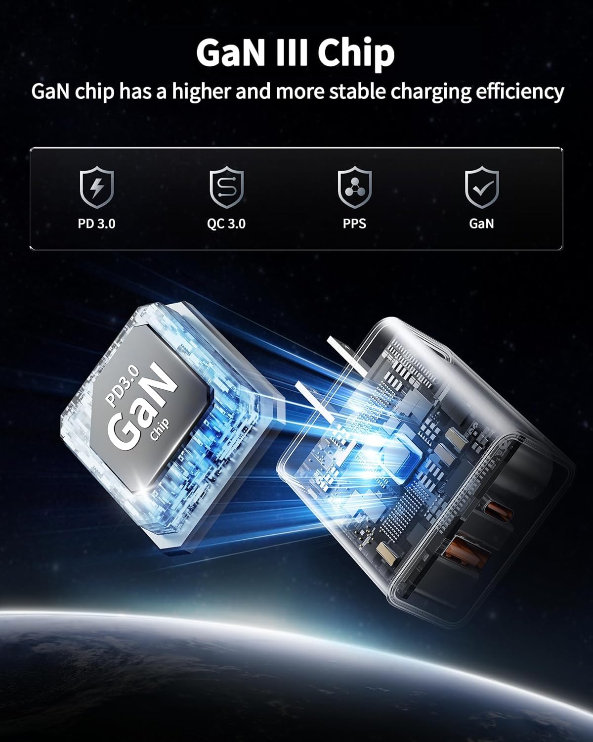 USB C Wall Charger Block,20W USB C&USB A Dual Port Charging Block Plug USB C Power Adapter Compatiblefor iPhone 17/17e /17 Pro Max/Air/16e/16