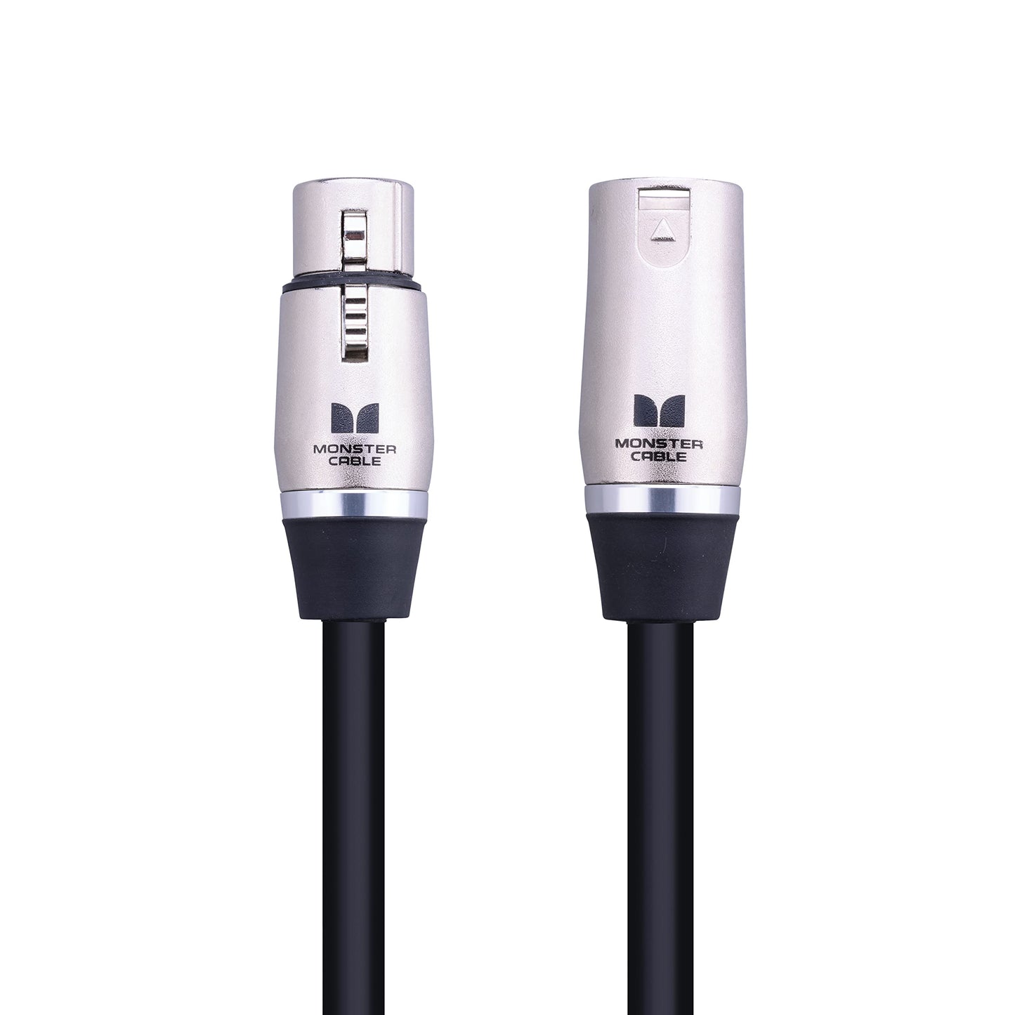 Monster Prolink Performer 600 Microphone Cable - Engineered with Custom XLR Connectors, Microfiber Dielectric, Duraflex Jacket, and Carbon Polymer