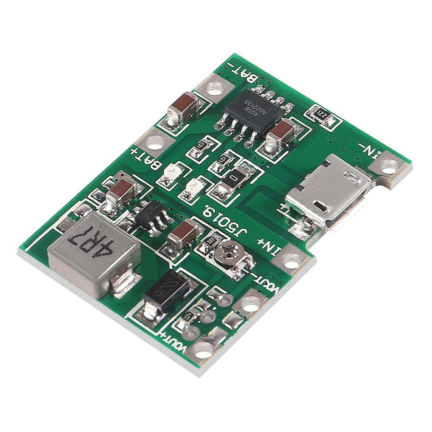 D-FLIFE 10pcs 18650 18650 Lithium Li-ion Battery Charger Module 2A USB TP4056 Adjustable Boost Module DC-DC 3.7V to 5V 9V 12V Step Up Boost Module…