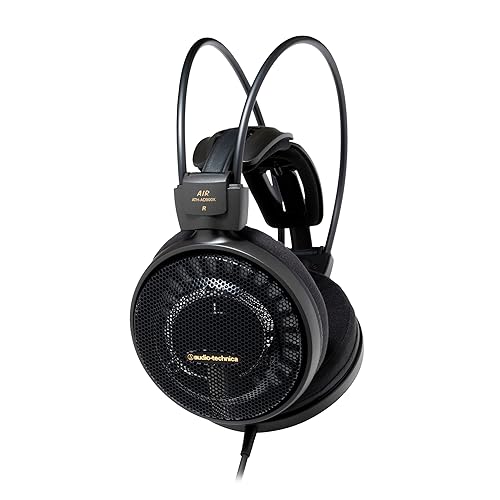 Audio-Technica ATH-AD900X Open-Back Audiophile Headphones, Black