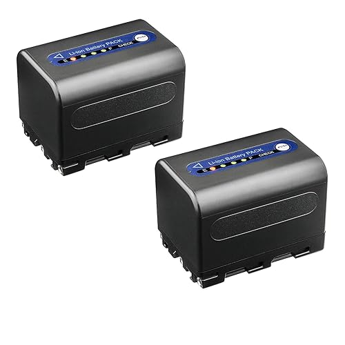 Kastar Battery 2-Pack for Sony NP-QM71D NP-FM50 NP-QM71 NP-FM70 NP-FM90 and CCD-TRV328 338 DCR-DVD300 301 DCR-HC14 DCR-PC105 330E TRV20 TRV22 TRV24