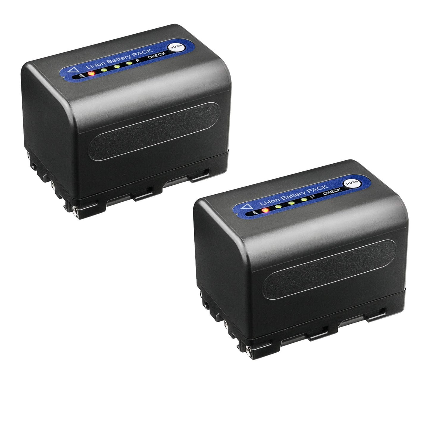 Kastar Battery 2-Pack for Sony NP-QM71D NP-FM50 NP-QM71 NP-FM70 NP-FM90 and CCD-TRV328 338 DCR-DVD300 301 DCR-HC14 DCR-PC105 330E TRV20 TRV22 TRV24