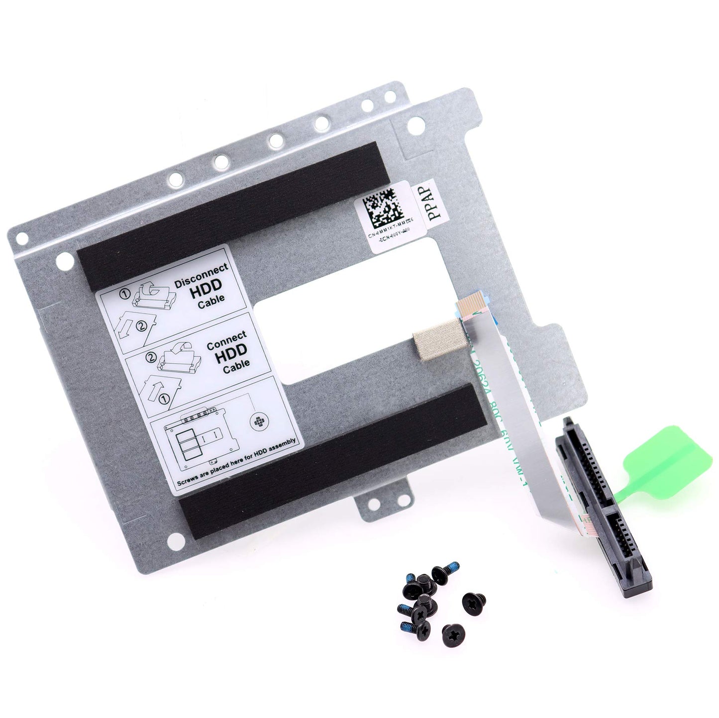 Deal4GO SATA Hard Drive Cable J86N0 0J86N0 w/ 2.5" HDD Caddy Bracket MM1KT 0MM1KT Replacement for Dell G5 15 5590 G7 17 7790 7590